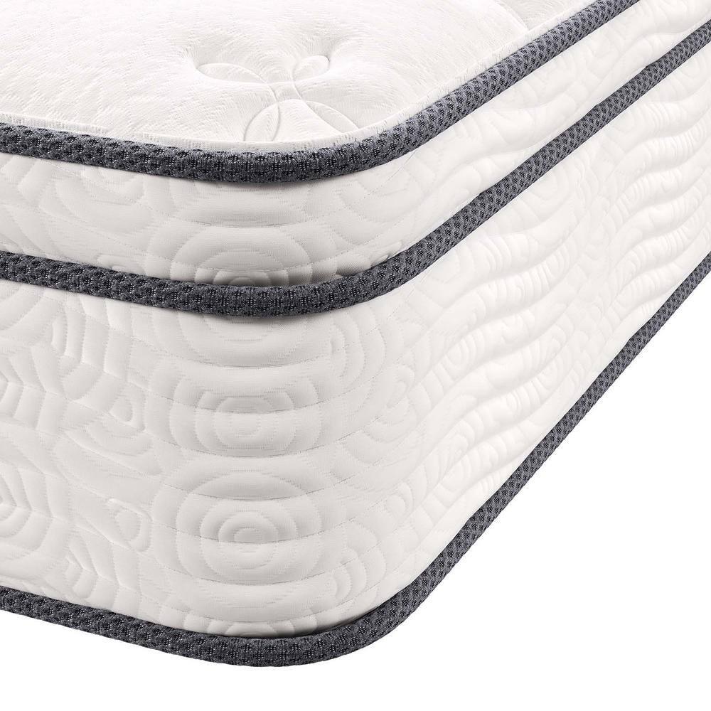 Modway Jenna 12 Inch Innerspring and Foam Twin Mattress