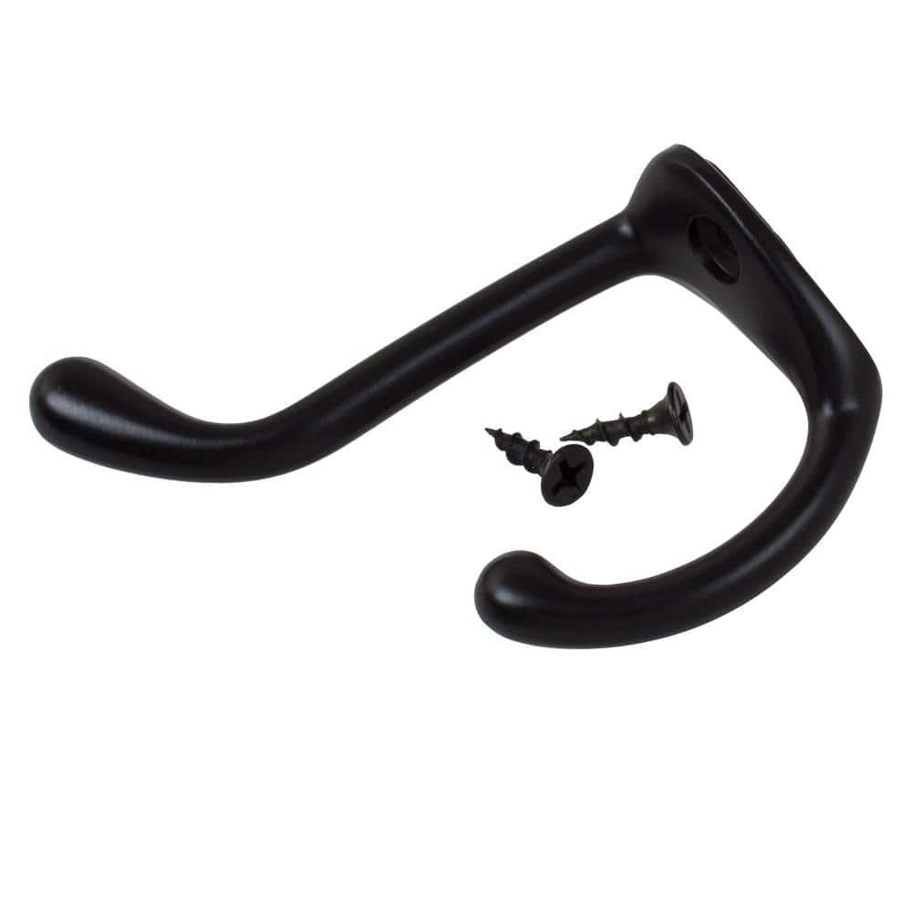 GlideRite Hardware Wall Mounted Robe Hook (Set of 10) 7014-MB-10