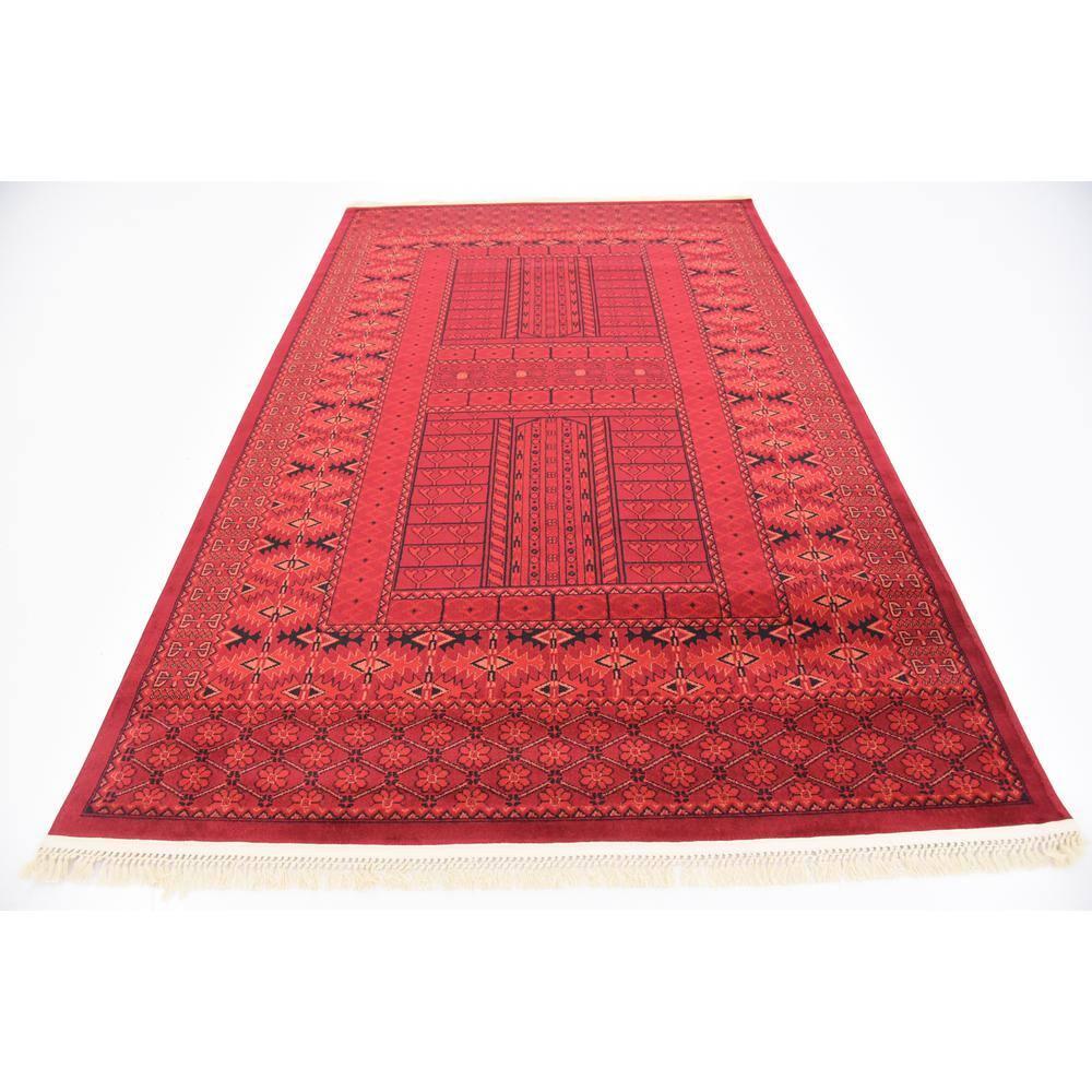 Tekke Roosevelt Red 5' 0 x 8' 0 Area Rug