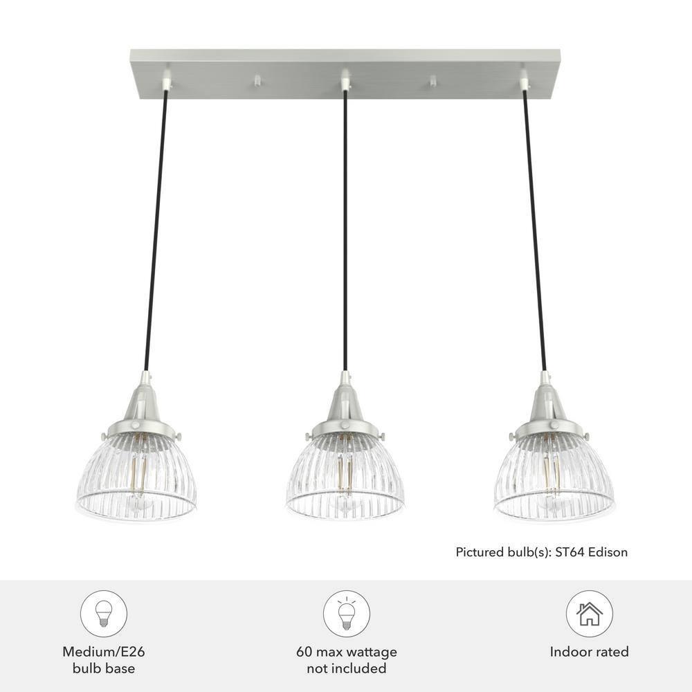 Cypress Grove 3 - Light Cluster Bell Pendant
