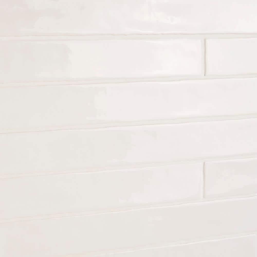 Capetown 2" x 20" Crackled Ceramic Subway Wall Tile (20 pieces/ 5.38 sq. ft./ Case)