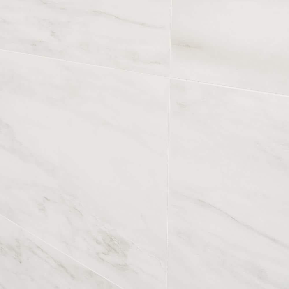 Bond Tile Saroshi 11.81 in. x 23.62 in. Matte Marble Look Porcelain Floor and Wall Tile (9.68 Sq. Ft. / Case)