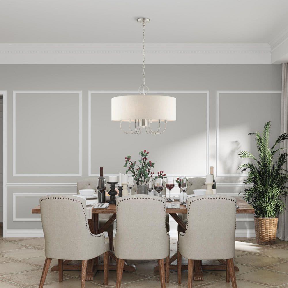 Livex Lighting Blossom 7 - Light Pendant in  Brushed Nickel