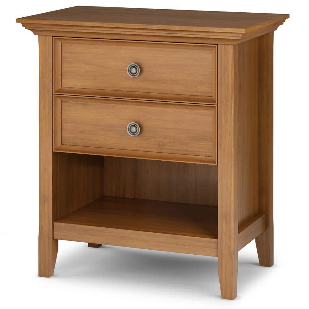 Amherst 2 - Drawer Solid Wood Nightstand