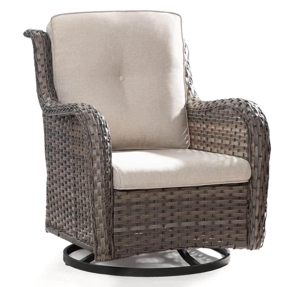 Outdoor Dining Armchair with Cushion