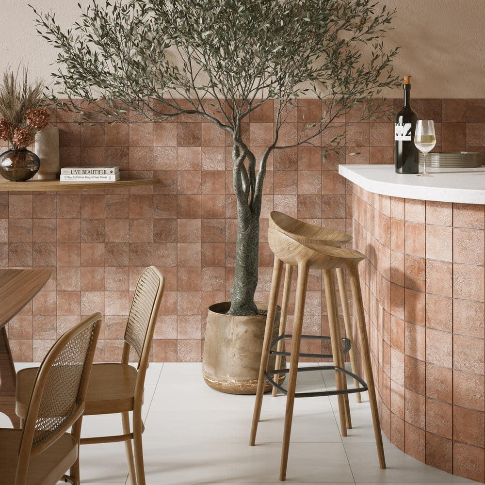 Vario 5.11 In. X 5.11 In. Textured Ceramic Wall Tile (6.09 Sq. Ft. / Case)
