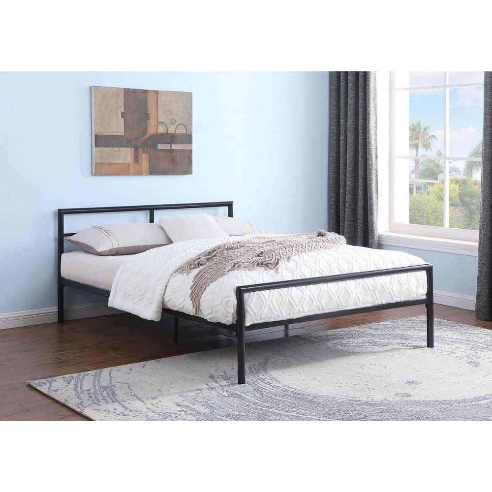 Kirby Kha Fisher Open Frame Bed Gunmetal