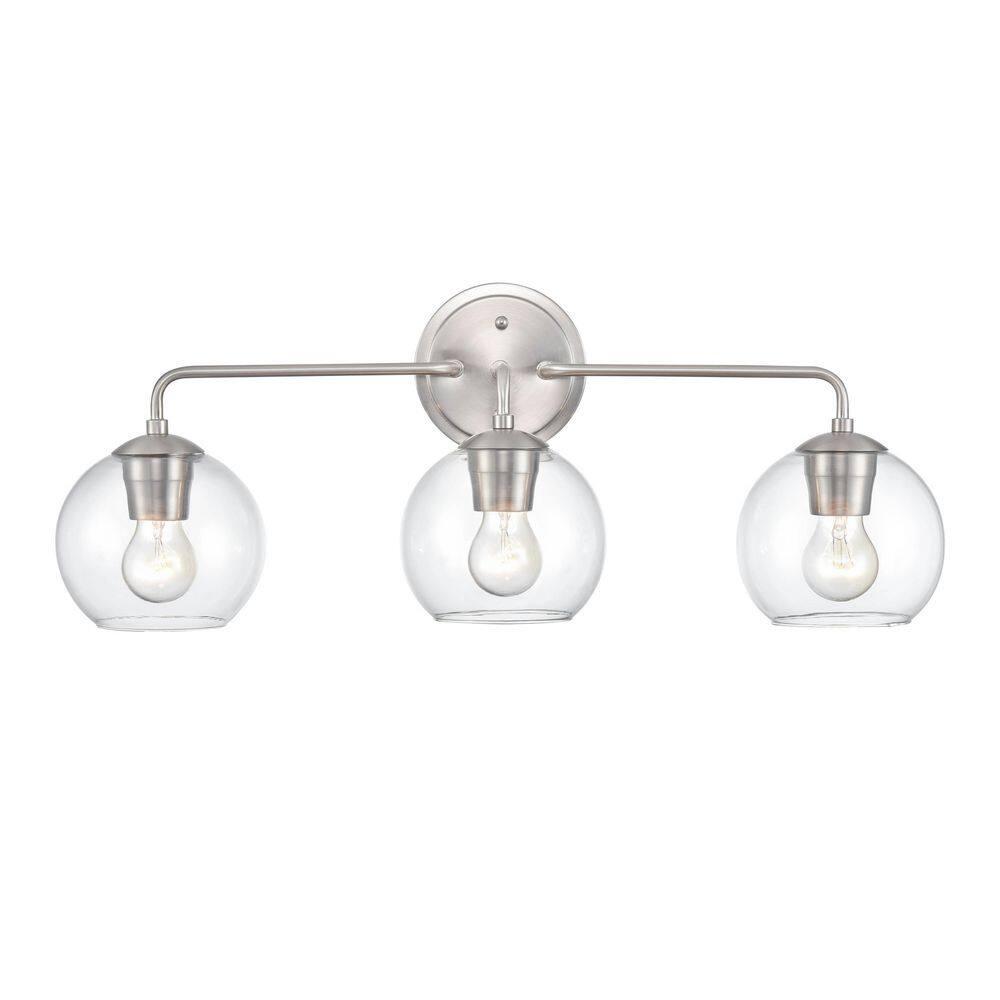 Millennium Lighting 3 - Light Vanity in  Brushed Nickel