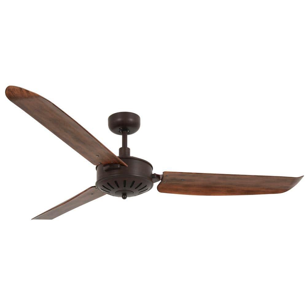 Carolina Oil Rubbed Bronze and Dark Koa 56 in. Ceiling Fan