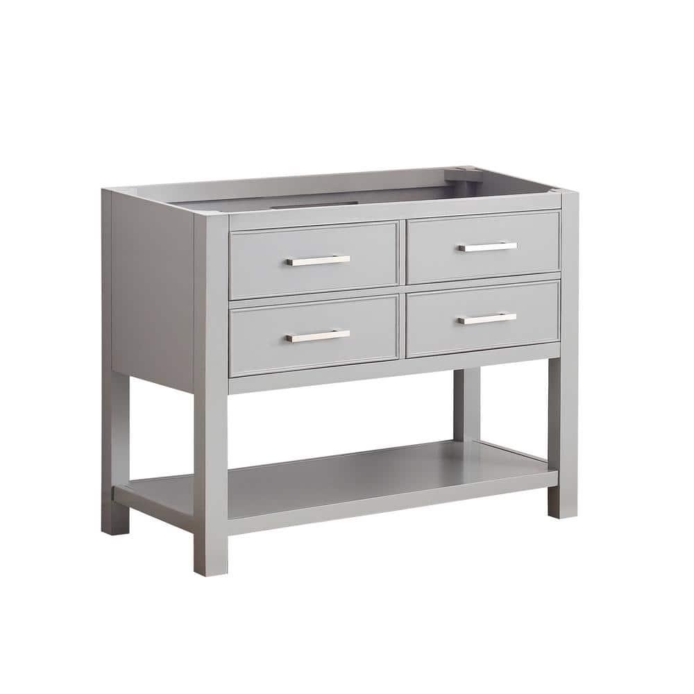 Avanity Brooks-V42 Brooks 42" Single Free Standing Wood Vanity Cabinet Only - Grey