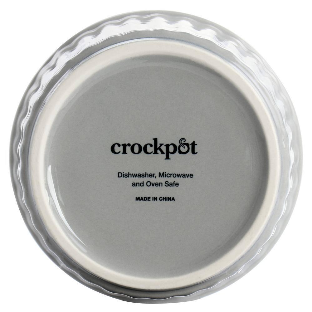 Crock-pot Crock-pot Round Stoneware 6 Piece Ramekin Bakeware Set (Set of 6)