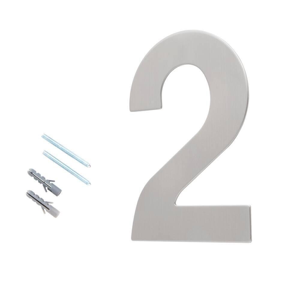 HASWARE 6" H Metal Floating House Number