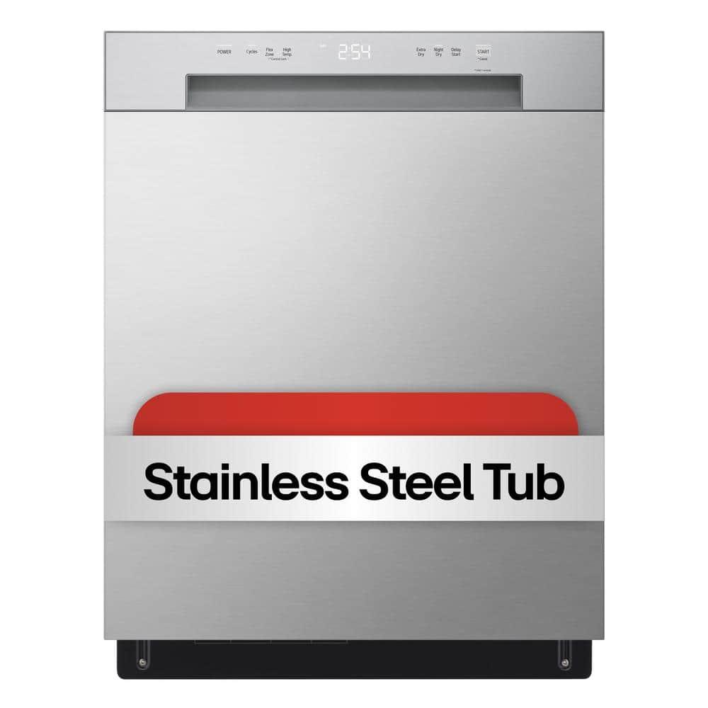 LG Front Control Dishwasher With Lodecibel Operation And Dynamic Dry
