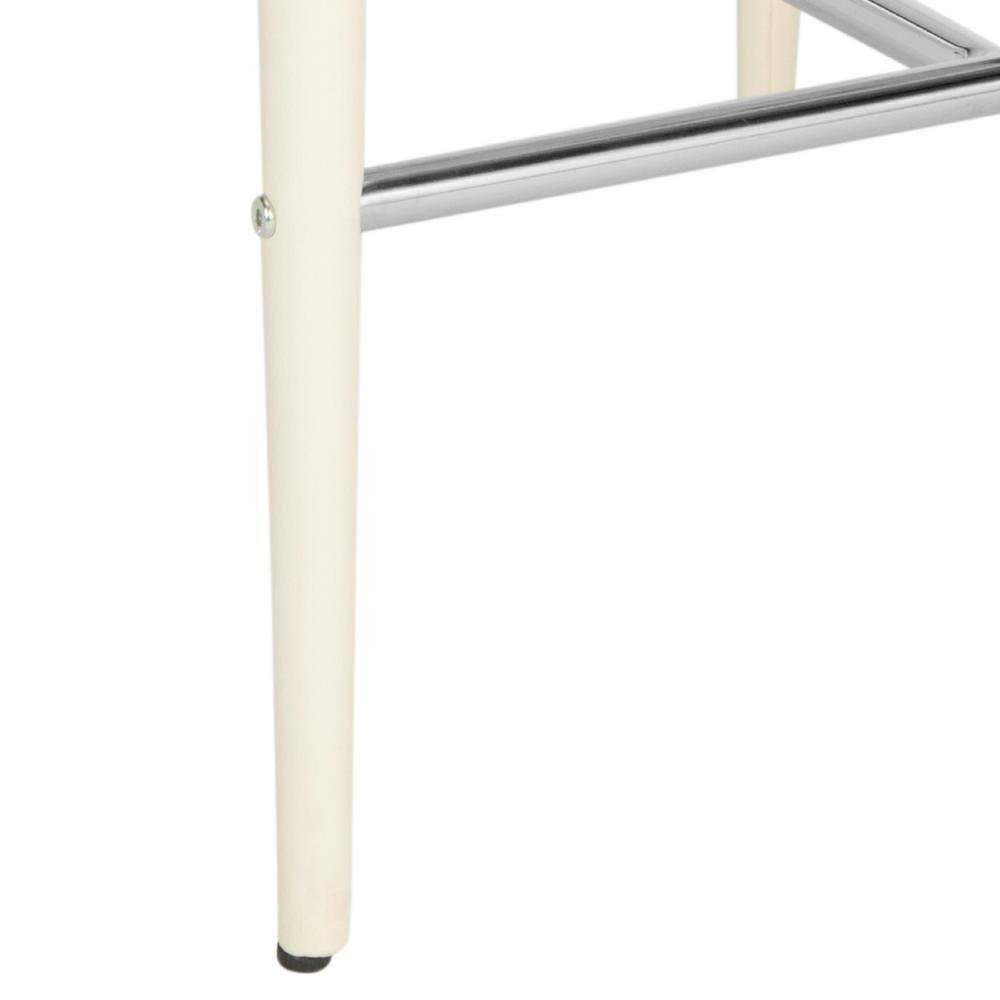 Summerset Counter Stool (Set of 2) - FOX2017 - Butter Cream - Safavieh Couture