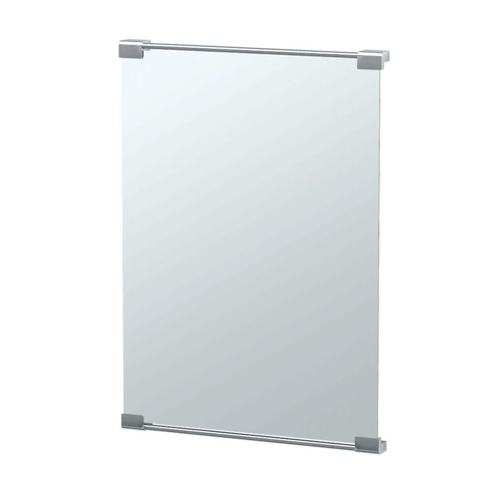 Wall Mount Décor Mirror | Rectangle Bathroom Vanity Mirror, Mount Landscape or Portrait