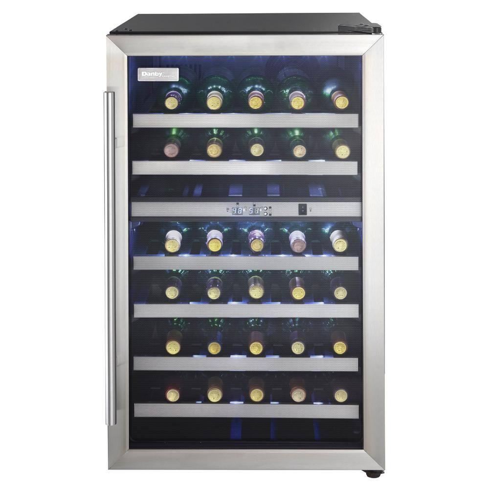 Danby Danby Dual Zone 19.44'' Freestanding 38 Bottle Wine Refrigerator with Reversible Door