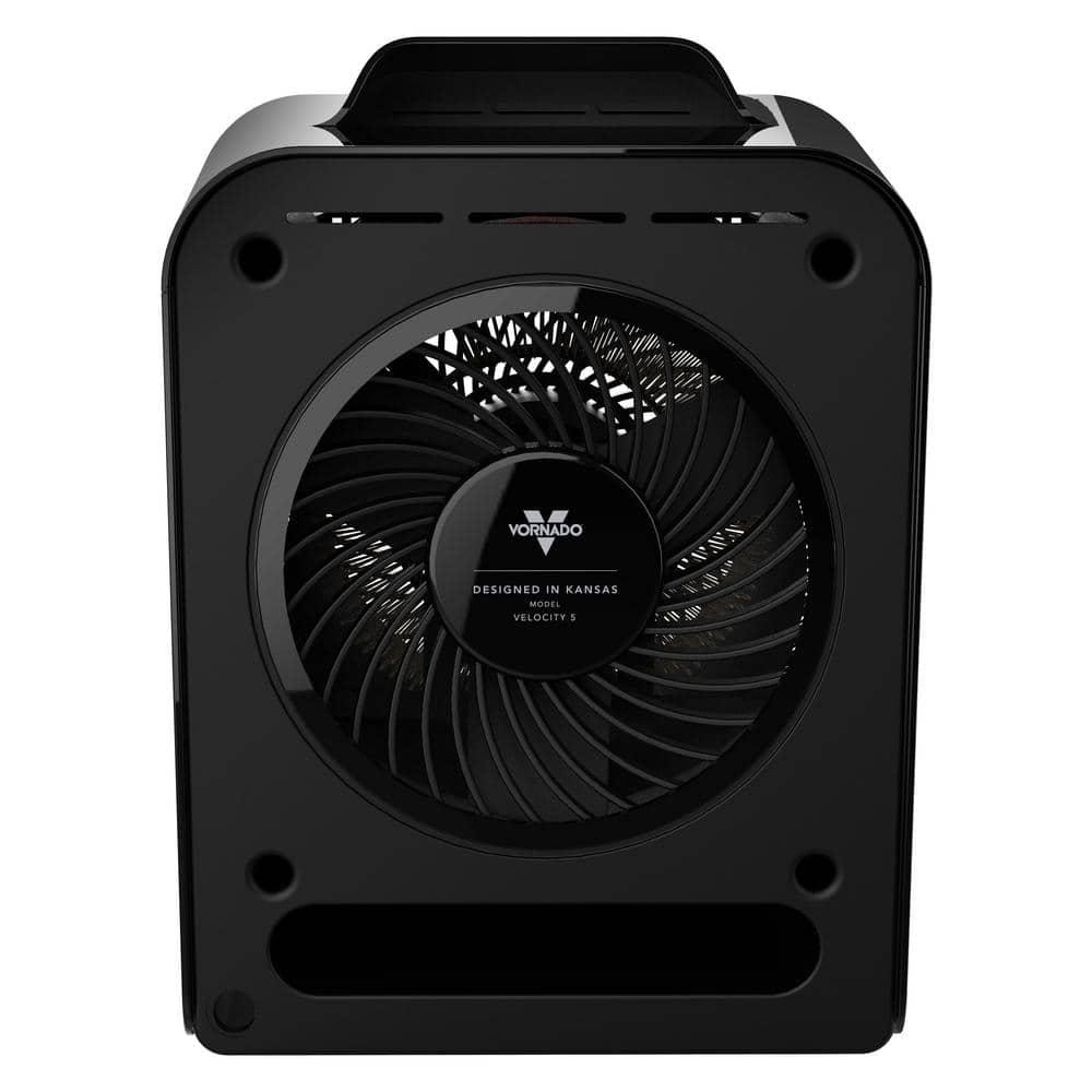 Vornado Velocity 5 Whole Room Space Heater with Auto Climate Control Timer and Safety Features: 1500W, ETL Listed, 200-500 sq. ft.