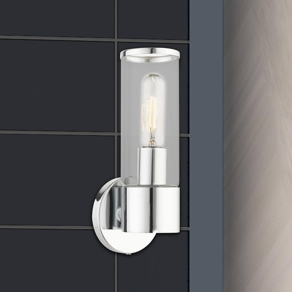 Livex Lighting Banca 1 - Light Sconce in  Polished Chrome