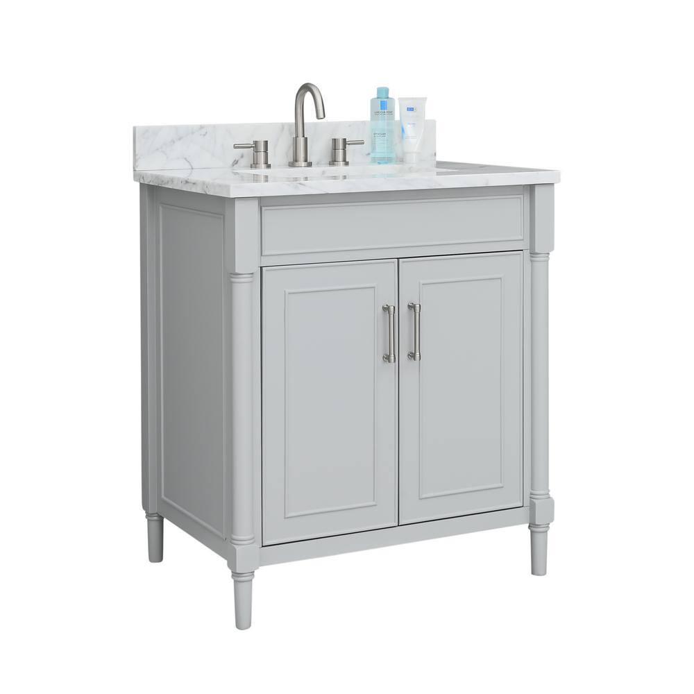 Joss & Main Addison 31'' Single Bathroom Vanity with Marble Top