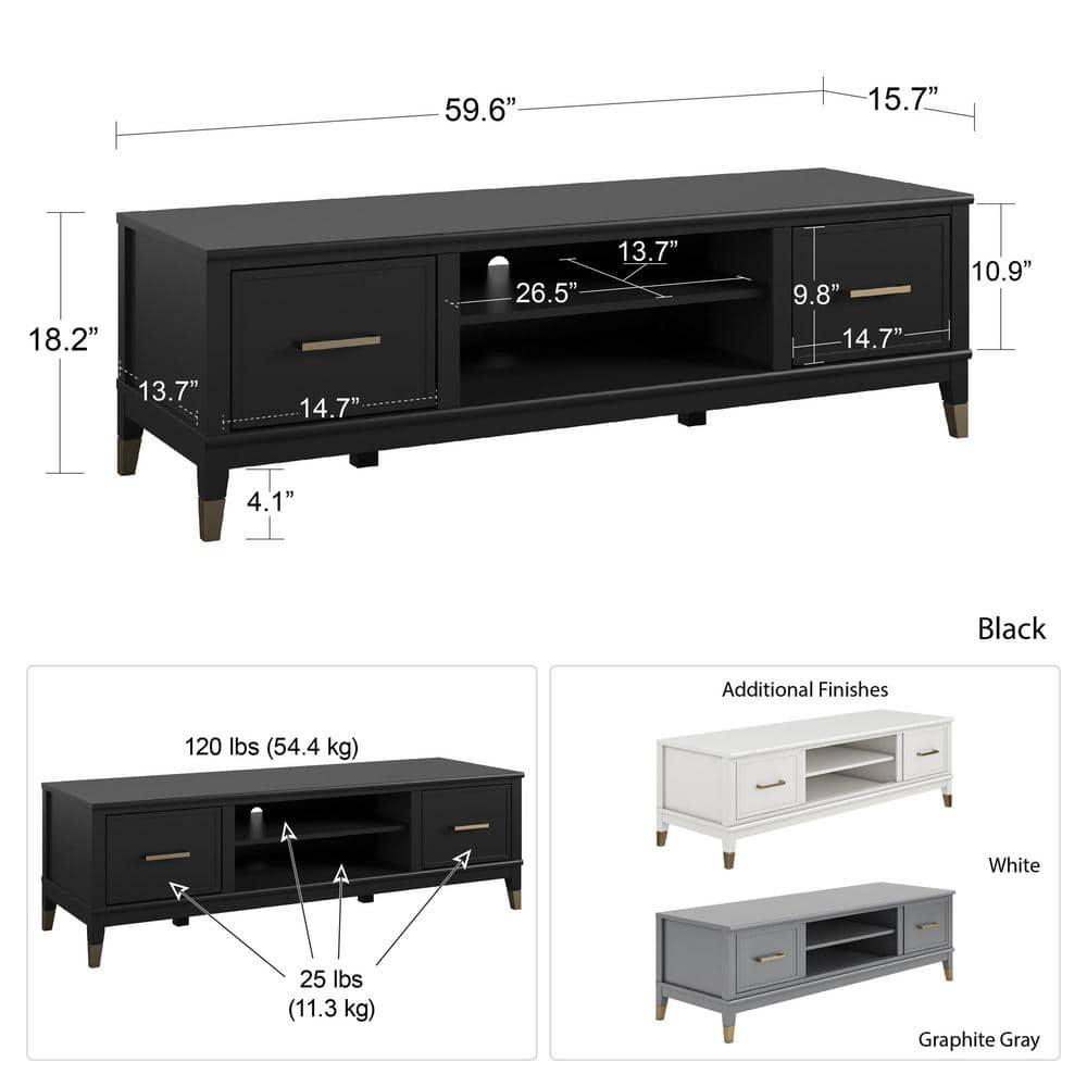 Westerleigh TV Stand for TVs up to 65" - CosmoLiving by Cosmopolitan