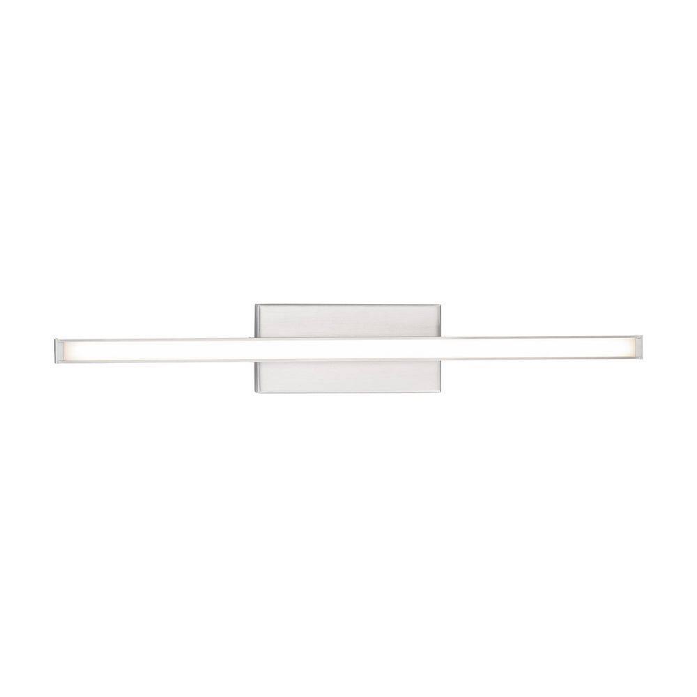 WAC Lighting Parallax 18" LED 3000K 1-Light Aluminum Wall Sconce in Nickel