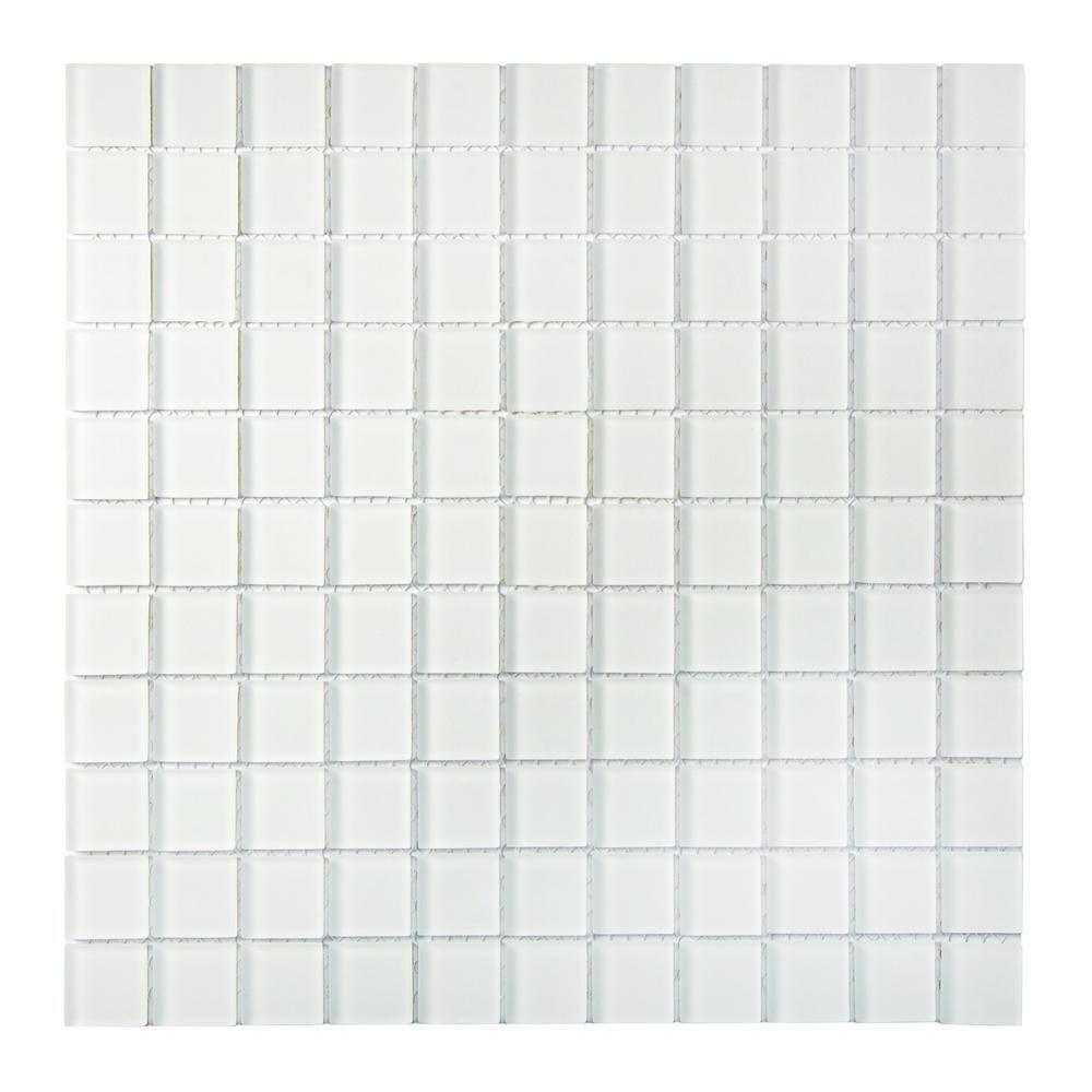 Apollo Tile 11.8" X 11.8" Matte Finished Glass Mosaic Tile