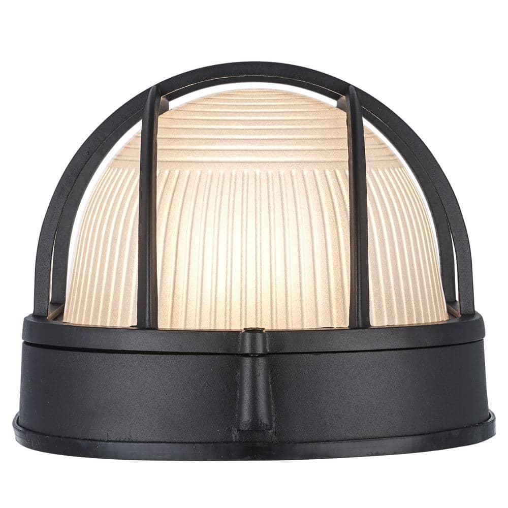 Trans Globe Lighting 41015 6.5" Width 1 Light Flush Mount Bulkhead Outdoor Wall Sconce -