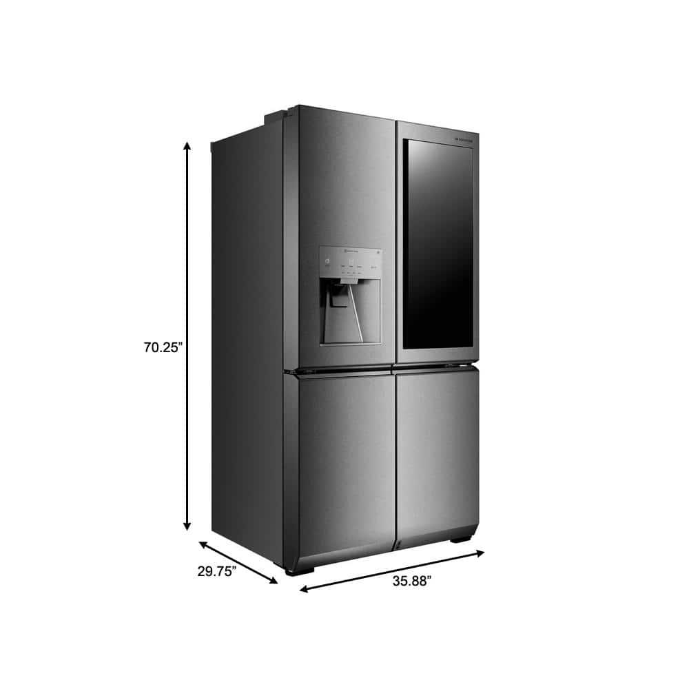 LG Signature Lg Signature 23 Cu. Ft. Smart Wi-fi Enabled Instaview® Door-in-door® Counter-depth Refrigerator URNTC2306N