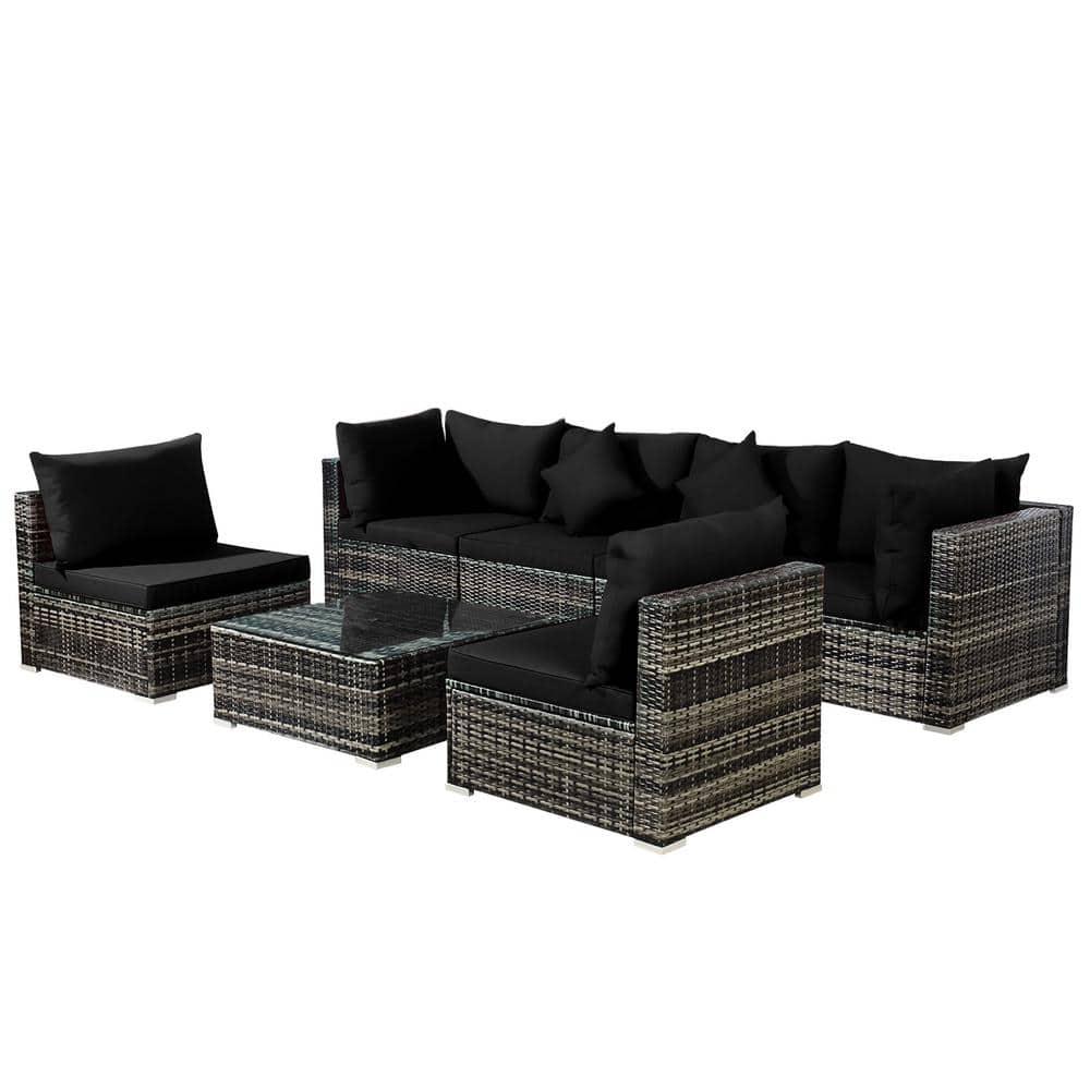 Costway 6 - Person Seating Group with Cushions & Reviews | Wayfair