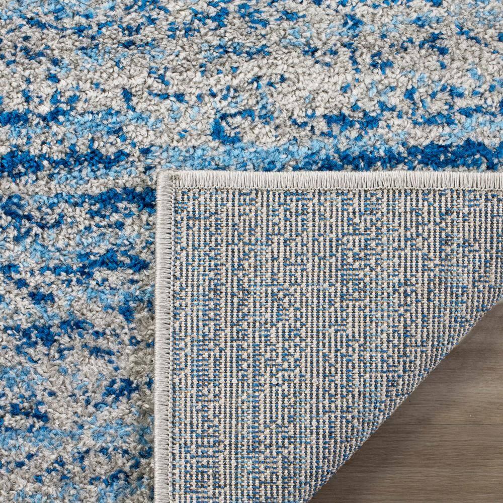 Adirondack ADR117 Machine Made Indoor Accent Rug - Blue/Silver - 3'x5' - Safavieh