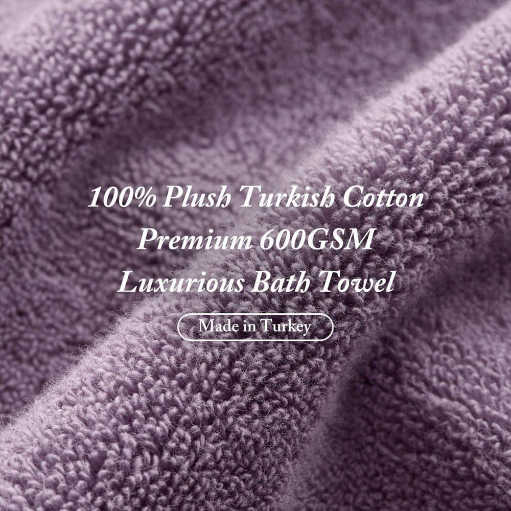 Turkish 100% Cotton Oversized Towel Set