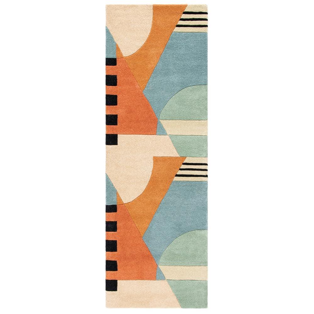 Rodeo Drive RD863 Hand Tufted Runner Rug - Gold - 2'6"x16' - Safavieh.