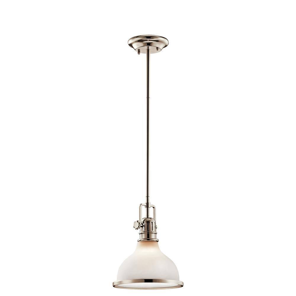 Kichler Lighting Hatteras Bay 1 - Light Pendant in  Polished Nickel