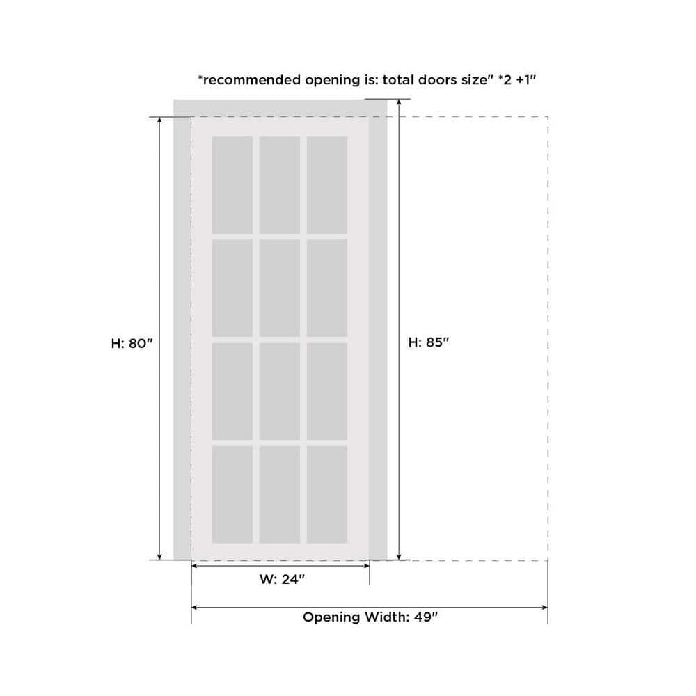 SARTODOORS Solid + Manufactured Wood Paneled