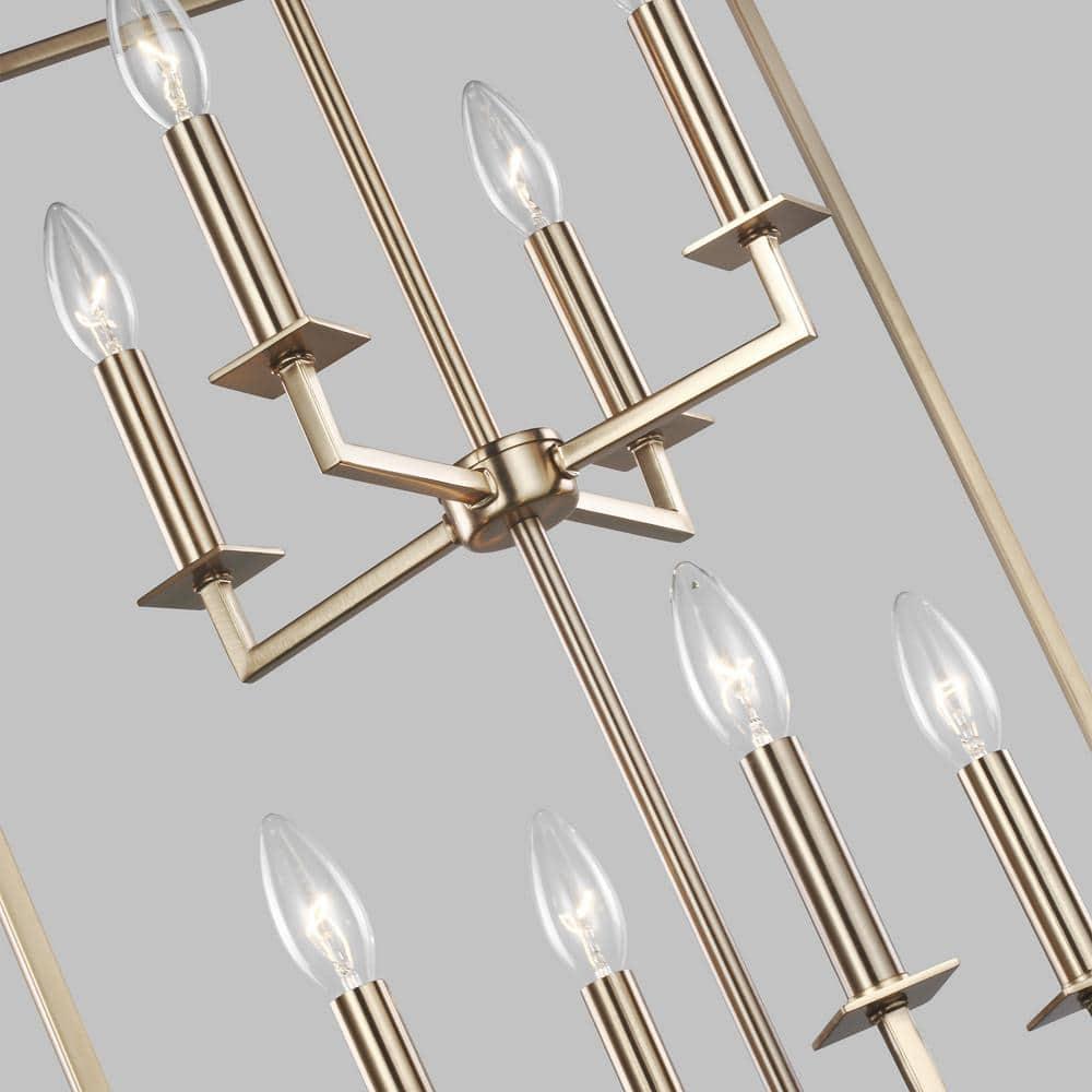 Lucius Pendant Light - Brass / 22"W