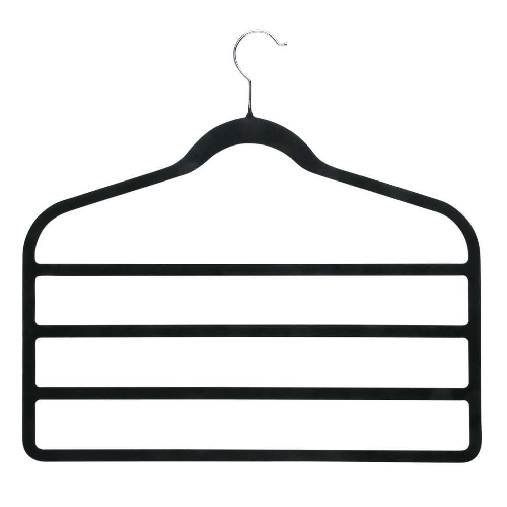 Rebrilliant Itzhak Metal Non-Slip Multi-Layer Hanger (Set of 4)