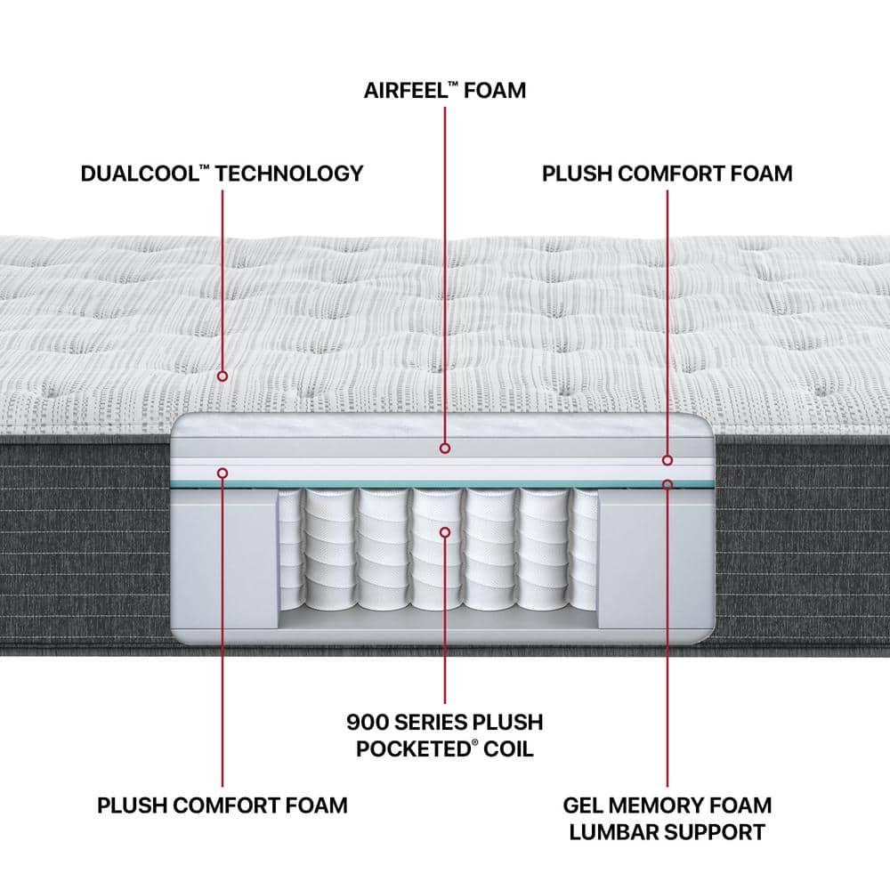 Beautyrest Silver BRS900-C Medium Pillow Top Cal King Mattress