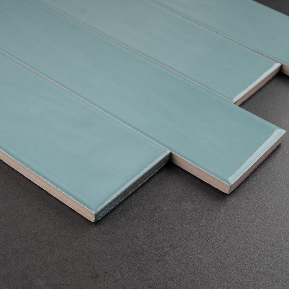 Supreme Tile Zarati 2.95 in. X 11.81 in. Polished Ceramic Subway Wall Tile