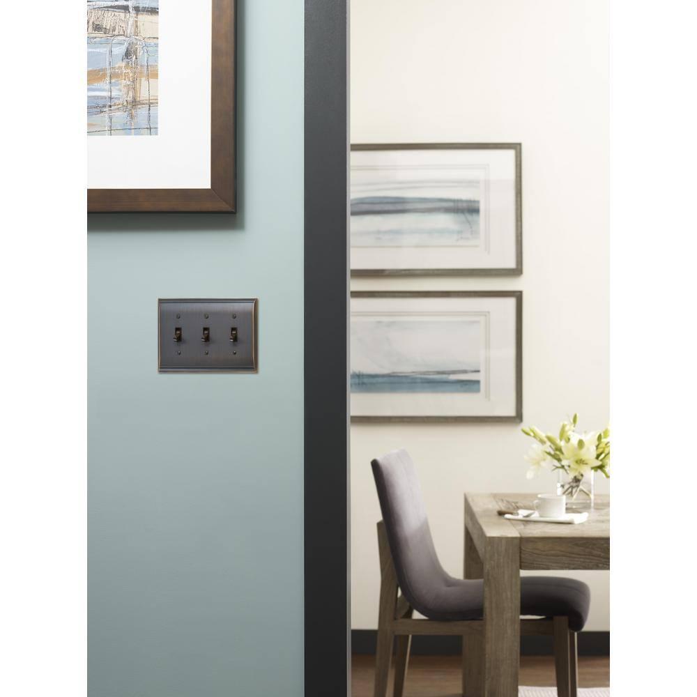 Candler 3-Gang Toggle Light Switch Wall Plate