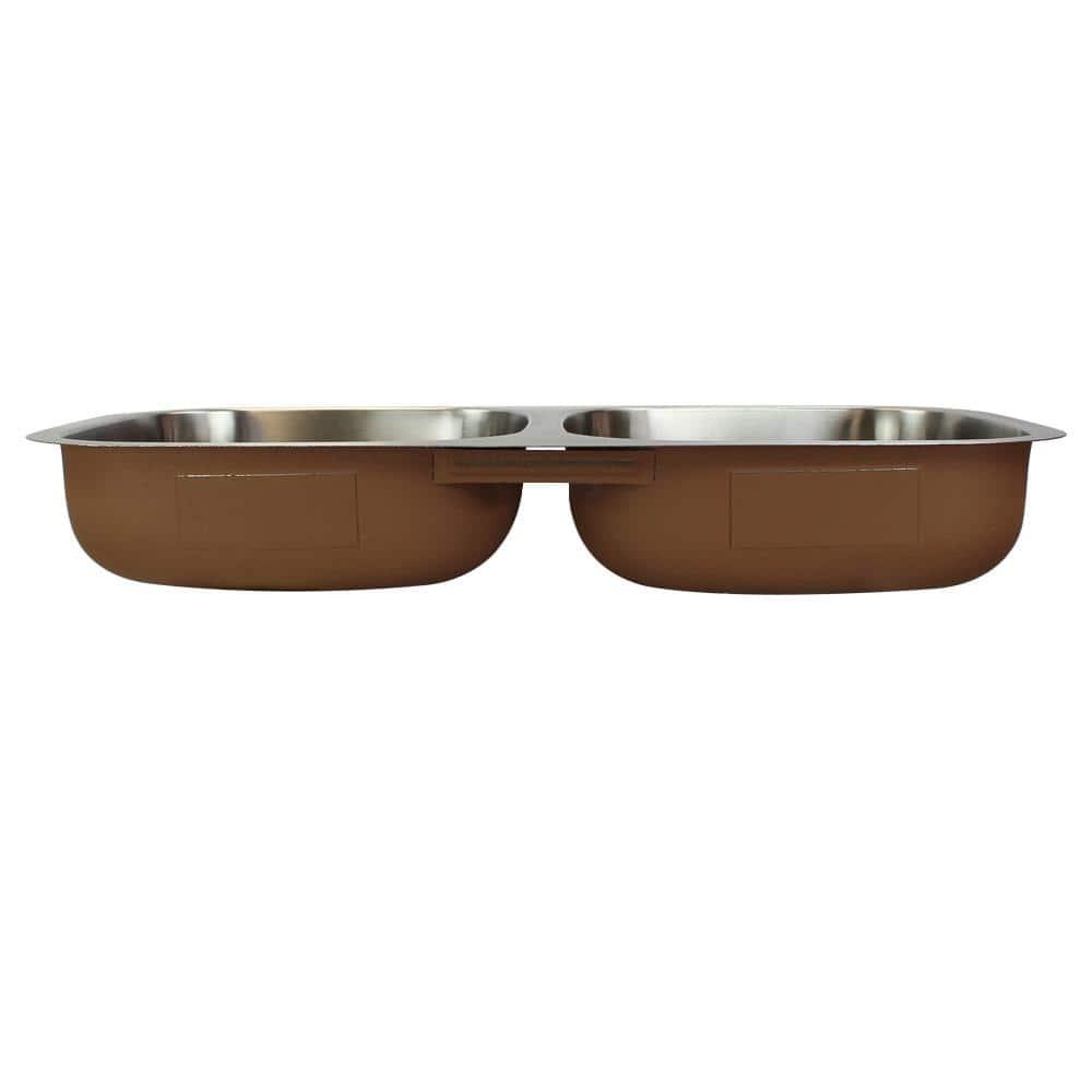 Classic 32'' L Undermount Double Bowl Stainless Steel Kitchen Sink