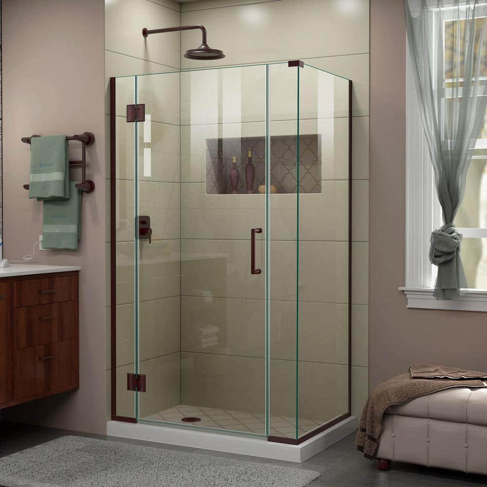DreamLine Unidoor-X 39.5" W x 72" H Frameless Shower Enclosure E12706530-06