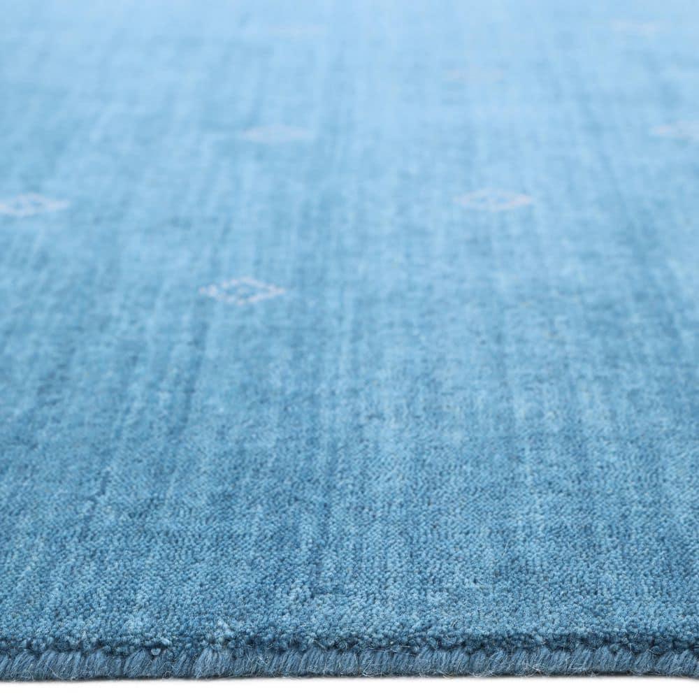Cyrena Hand-Loomed Wool Rug - Sapphire / 9' x 12'
