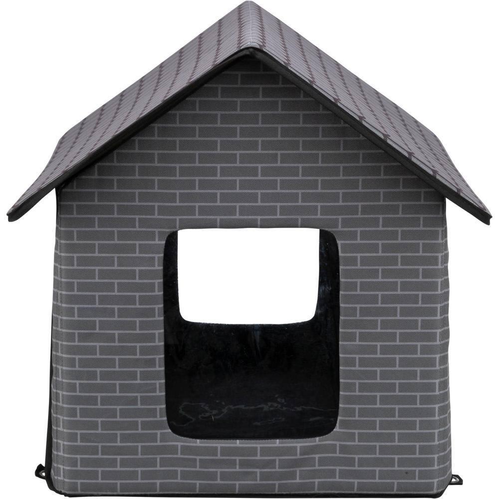 TRIXIE TRIXIE Insulated Outdoor Pet House, Waterproof Material, For Small Dogs and Cats, Feral Cats