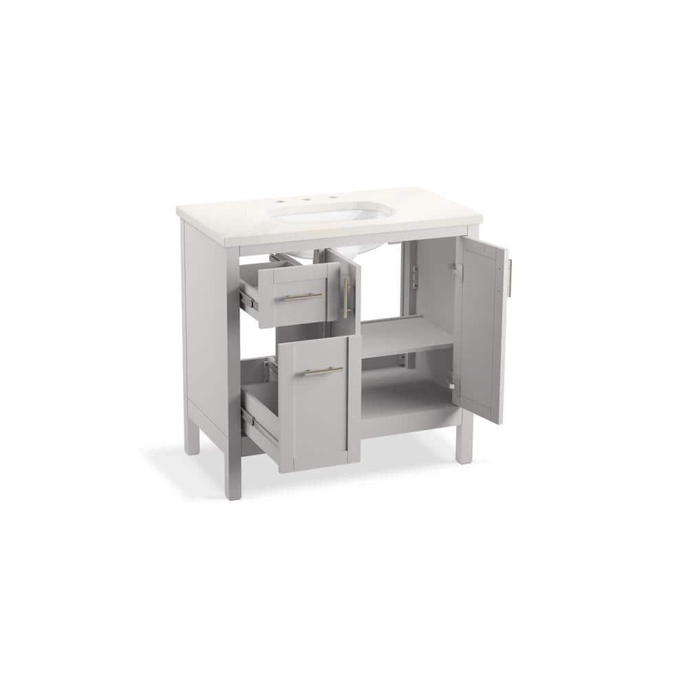 Hadron 37" Single Bathroom Vanity Set