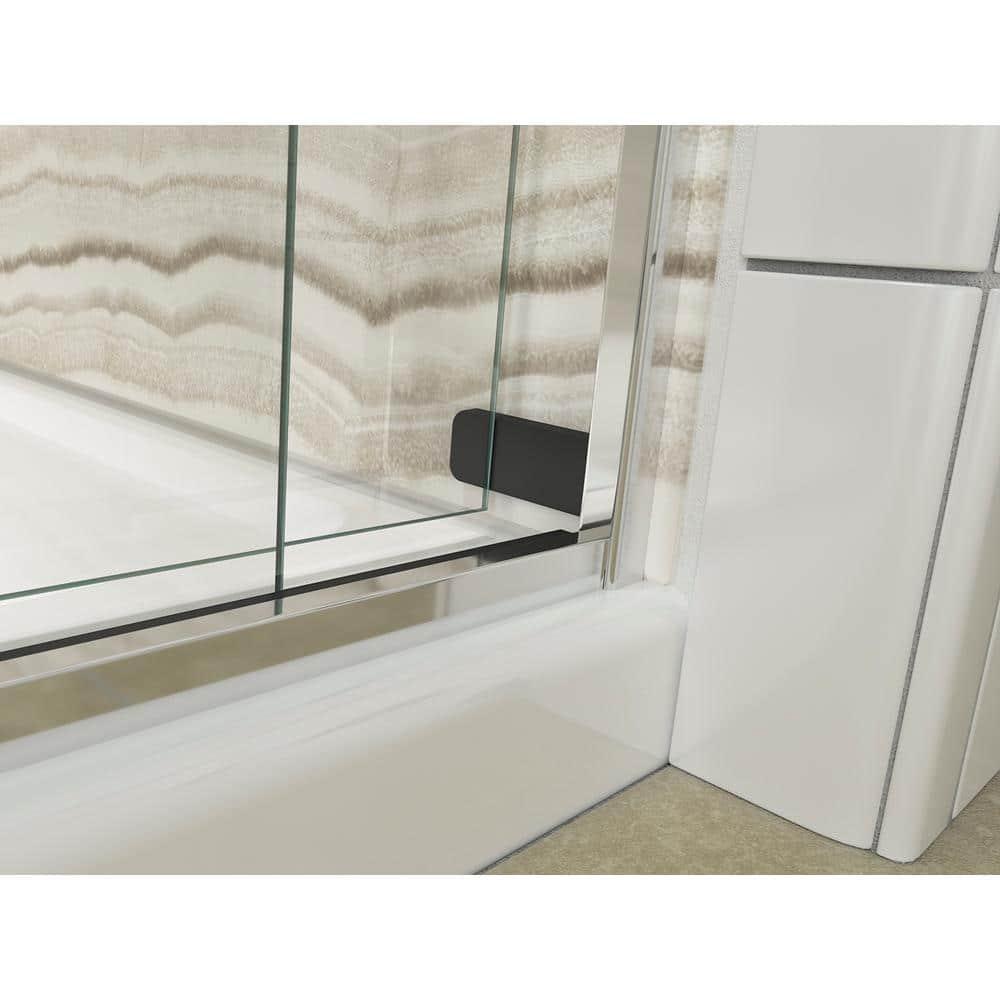 Levity 59.63" x 74" Bypass Shower Door with CleanCoat® Technology