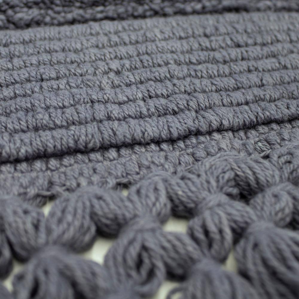 French Connection French Connection Safira Fringe Cotton 2 Piece Bath Rug Set