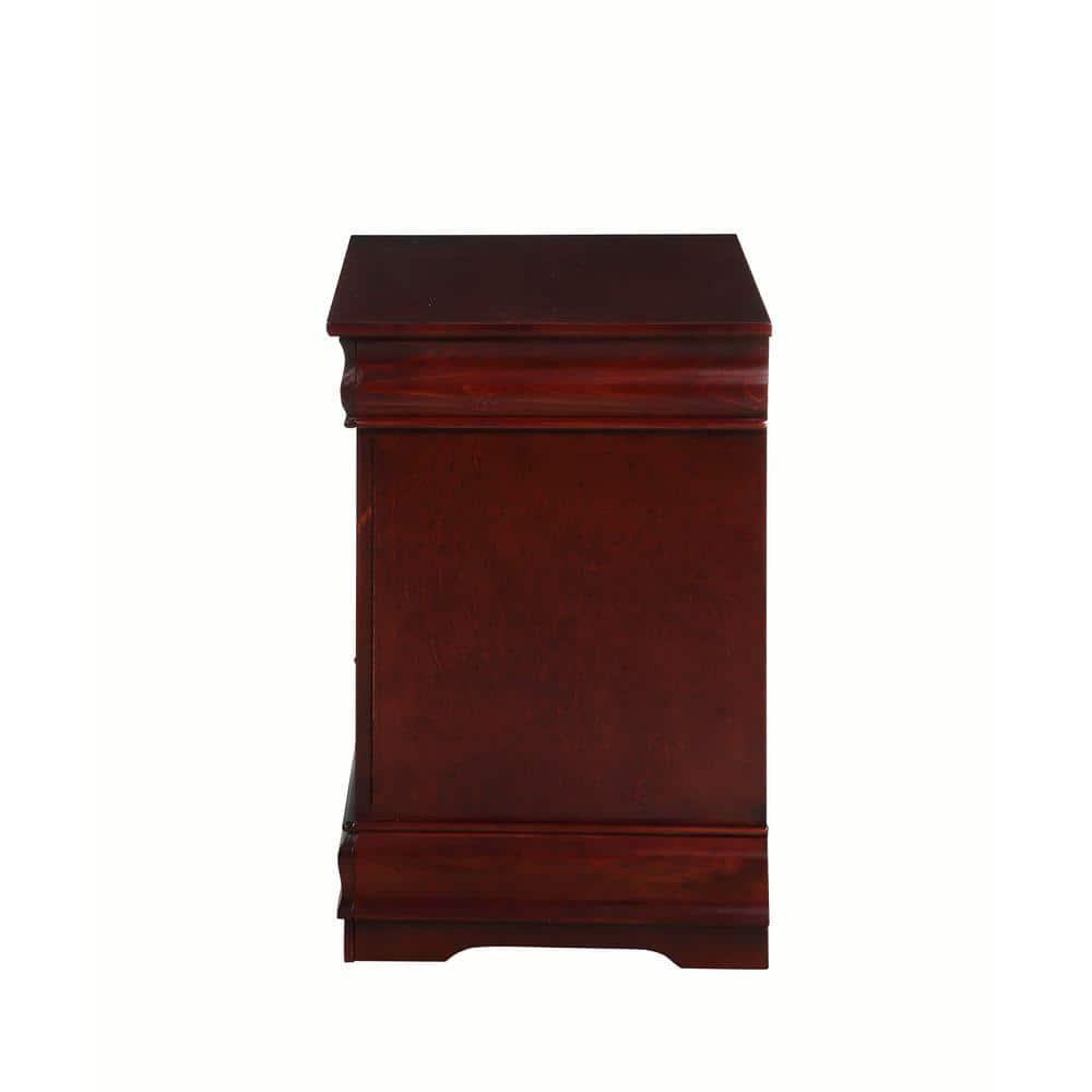 UBesGoo Nightstand in Cherry