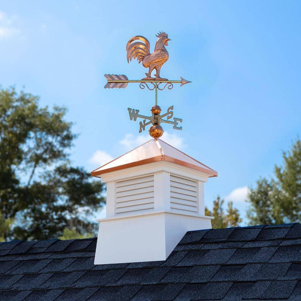 Good Directions Manchester Rooster Cupola & Weathervane Set