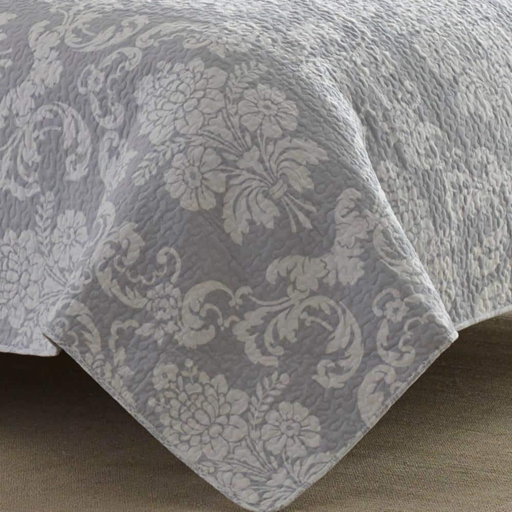 Laura Ashley Celina Patchwork Laura Ashley Reversible Cotton Quilt Set