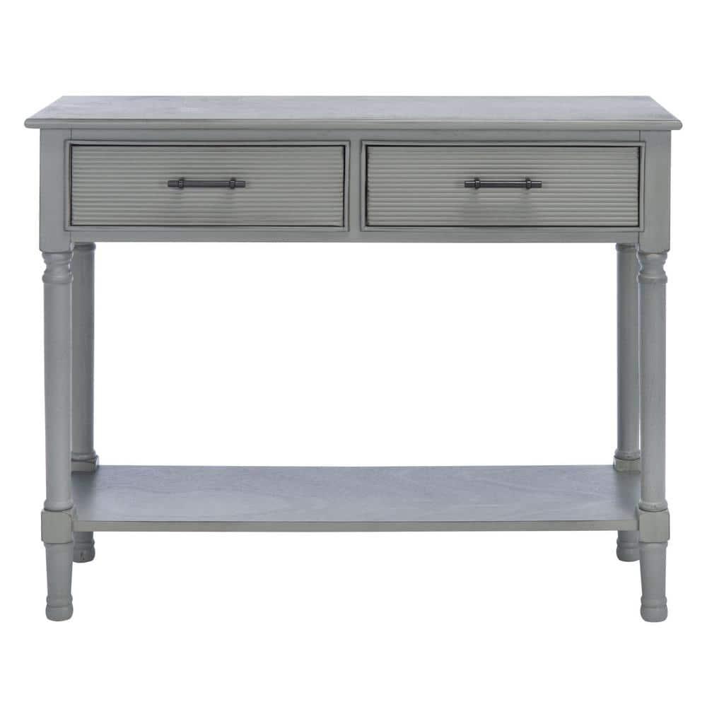 Ryder 2 Drawer Console Table - CNS5719C - Gray - Safavieh